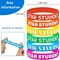 Star Student Wristbands Rubber Bracelets Star Wristbands Motivational Silicone Bracelets Classroom Teacher Supplies Recognition Award in School Education Awards for Kids (36 Pieces)